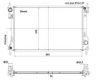 FORD A / O 4839232 Radiator, engine cooling